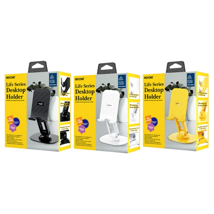 WEKOME WA-S103 Life Series Folding Rotating Desktop Holder(Black)
