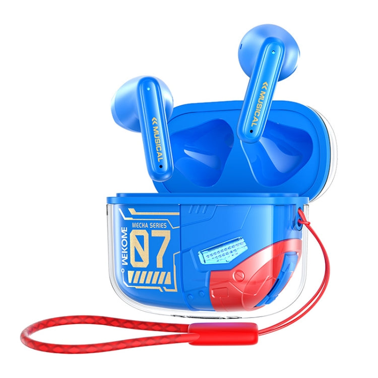 WEKOME WS-07 Armor ENC Noise Reduction Wireless Bluetooth Earphone(Blue)