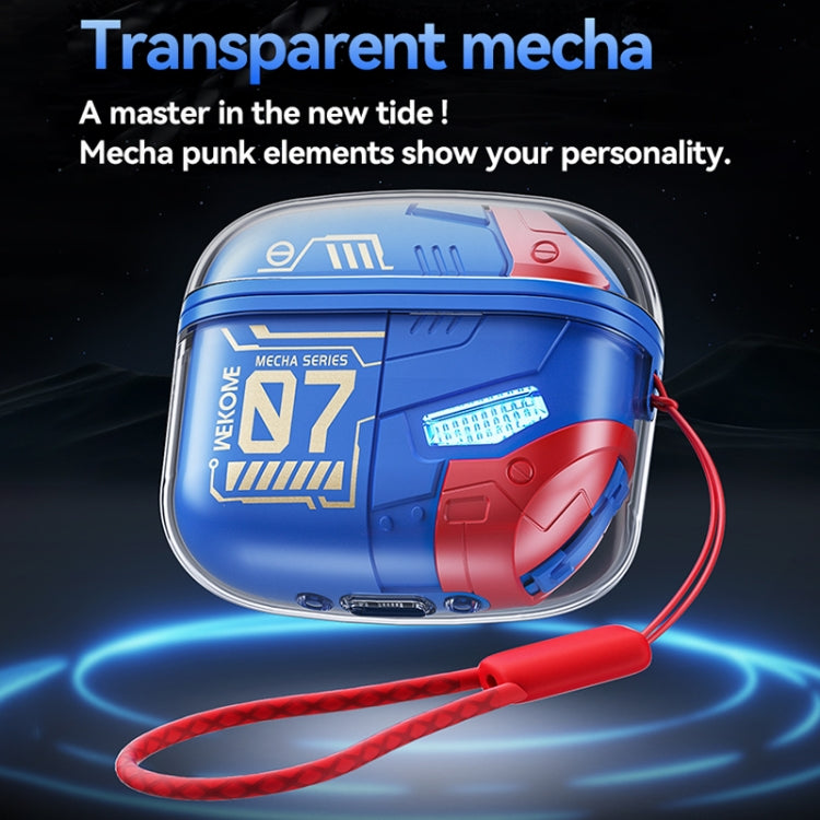 WEKOME WS-07 Armor ENC Noise Reduction Wireless Bluetooth Earphone(Blue)