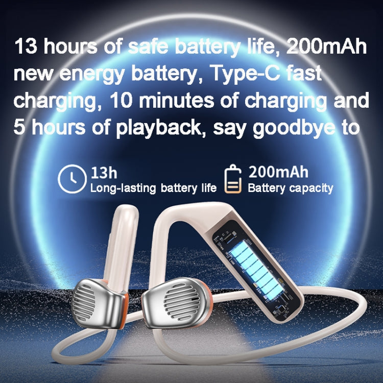 WEKOME Beluga G1 PhanWing Open-ear True Wireless Stereo Bluetooth Earphones(Orange)