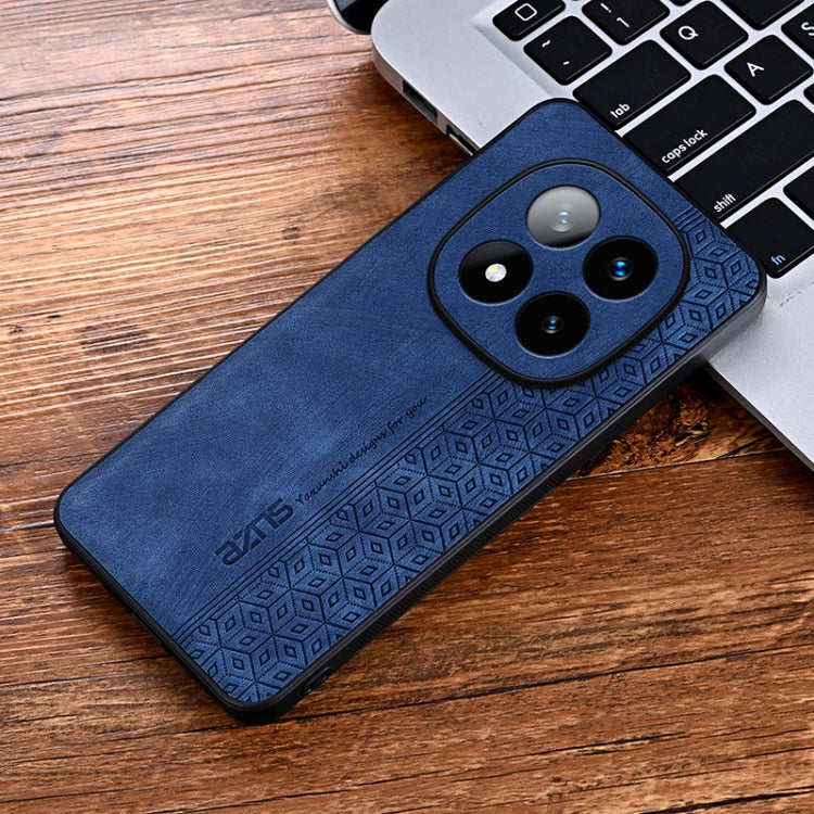 For Redmi Note 14 Pro+ 5G AZNS 3D Embossed Skin Feel Phone Case(Sapphire Blue)