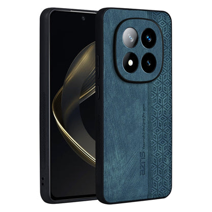 Pour étui de téléphone AZNS 3D gaufré effet peau pour Redmi Note 14 Pro 5G (Vert foncé)