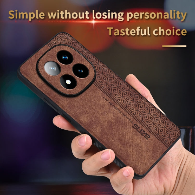 Pour étui de téléphone AZNS 3D gaufré effet peau pour Redmi Note 14 Pro 5G (Vert foncé)