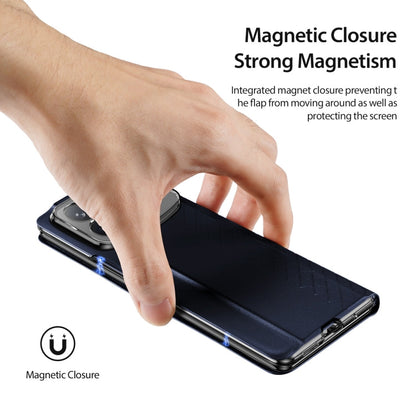 For Xiaomi Mix Fold 4 DUX DUCIS Bril Series PU + TPU Phone Case(Blue)