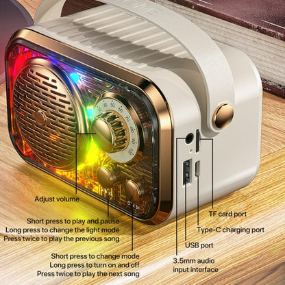 WEKOME WD-03 Meytang Karaoke Wireless Bluetooth Speaker(Black)