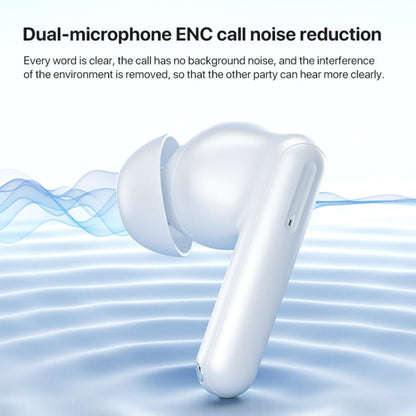 WEKOME Beluga S12 Audyhle ENC Noise Reduction Wireless Earphones with Smart Color Screen(Black)