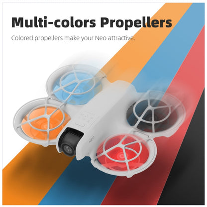 For DJI Neo Sunnylife 2016S Drone Color 3-Blade Propeller, Quantity:2 pairs(Black)