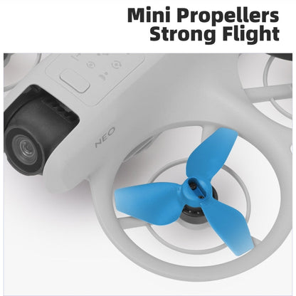 For DJI Neo Sunnylife 2016S Drone Color 3-Blade Propeller, Quantity:2 pairs(Black)