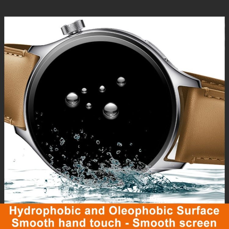 For Garmin fenix 8 AMOLED 47mm imak Plexiglass HD Watch Protective Film