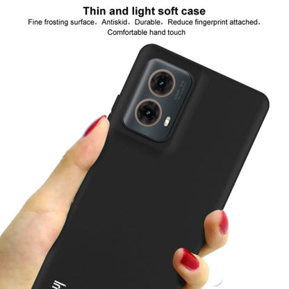 For Motorola Moto G85 5G / S50 Neo 5G IMAK UC-3 Series Shockproof Frosted TPU Phone Case(Black)