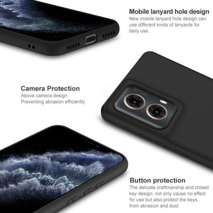 For Motorola Moto G85 5G / S50 Neo 5G IMAK UC-3 Series Shockproof Frosted TPU Phone Case(Black)