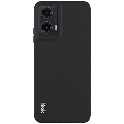 Pour Motorola Moto G35 5G Coque de téléphone antichoc en TPU dépoli série IMAK UC-3 (noir)