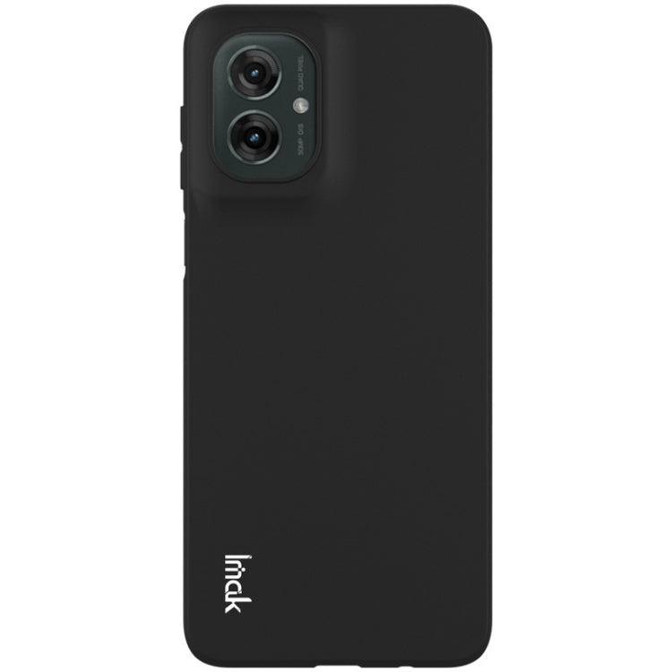 Pour Motorola Moto G55 5G Coque de Téléphone en TPU Givré Antichoc Série IMAK UC-3 (Noir)