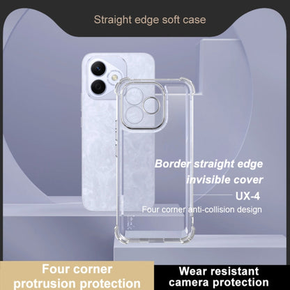For Honor X60i 5G IMAK UX-4 Series Four-corner Shockproof Phone Case(Transparent)