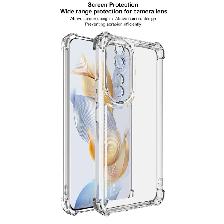 For Honor 90 IMAK UX-4 Series Four-corner Shockproof Phone Case(Transparent)