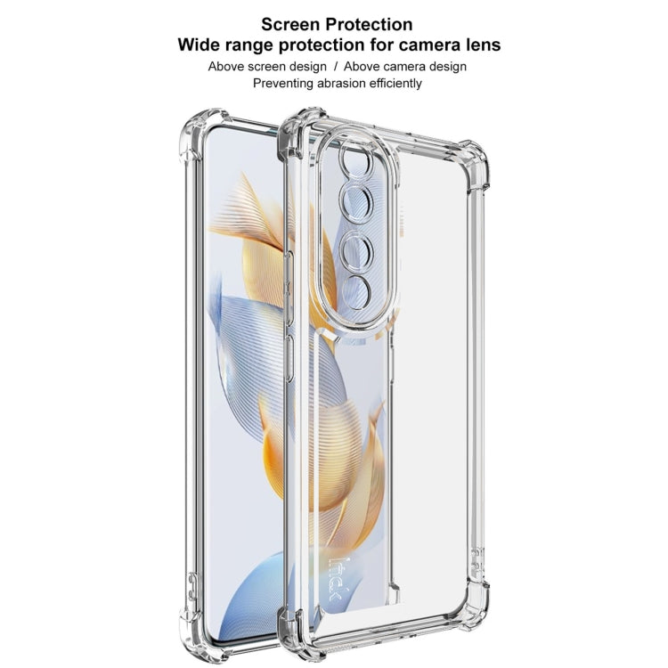 For Honor 90 Pro IMAK UX-4 Series Four-corner Shockproof Phone Case(Transparent)