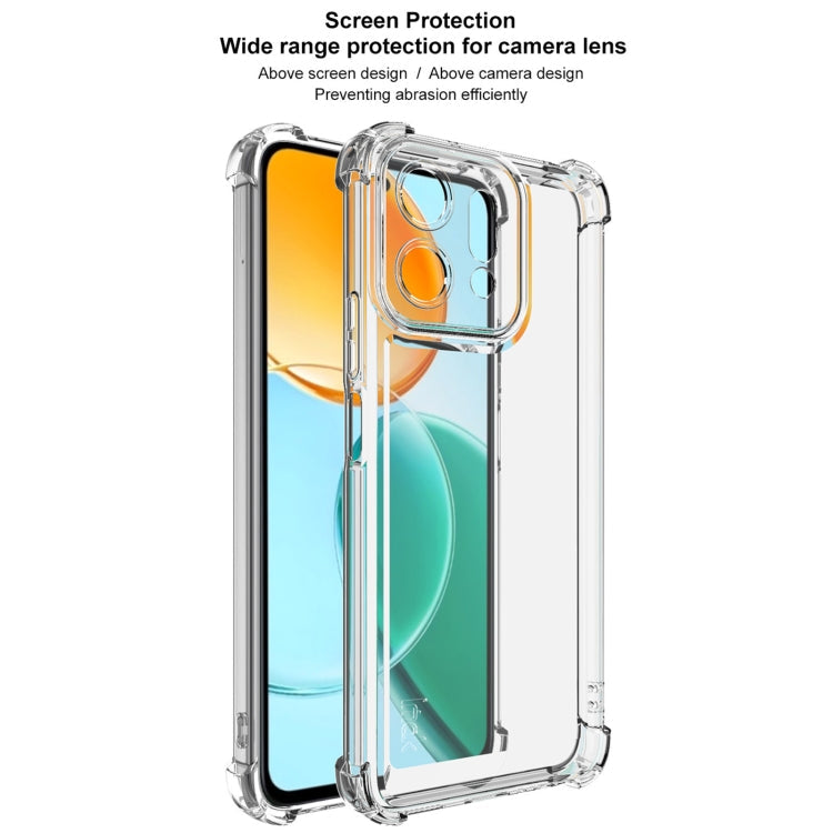 For Honor Play 9T 5G IMAK UX-4 Series Four-corner Shockproof Phone Case(Transparent)