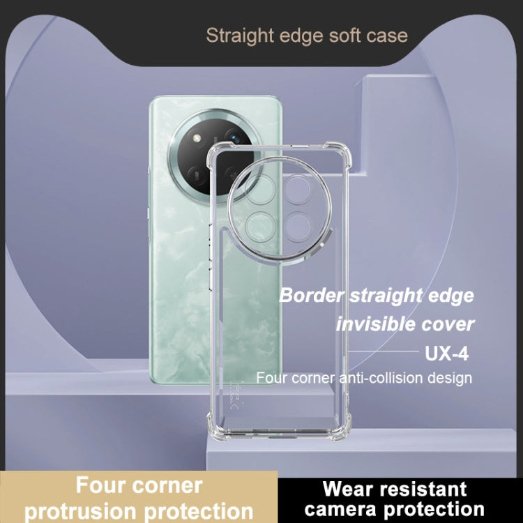 For Honor X60 Pro IMAK UX-4 Series Four-corner Shockproof Phone Case(Transparent)