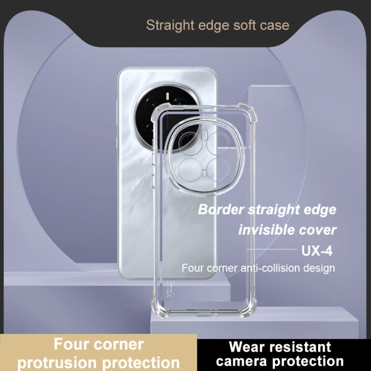 For Honor Magic7 Pro 5G IMAK UX-4 Series Four-corner Shockproof Phone Case(Transparent)