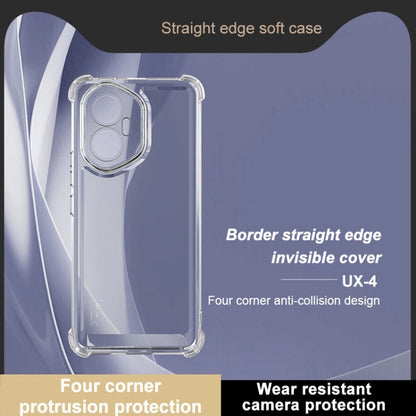 For Honor 300 IMAK UX-4 Series Four-corner Shockproof Phone Case(Transparent)