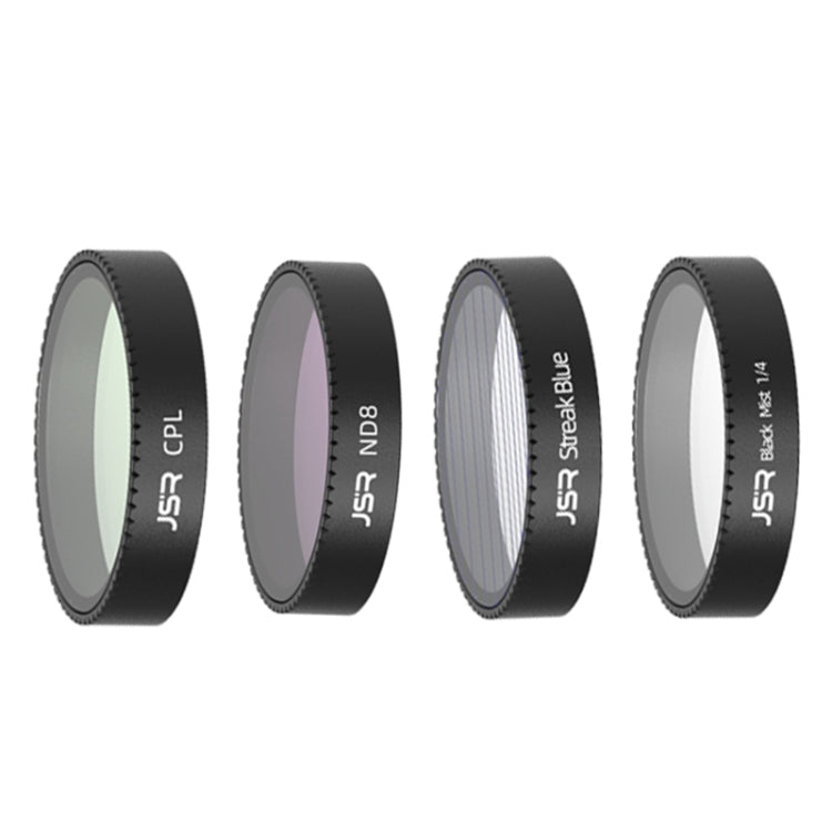 Pour filtre d'objectif de drone DJI Neo JSR KB Series, filtre : 4 en 1 CPL ND8 Brouillard Noir Brossé