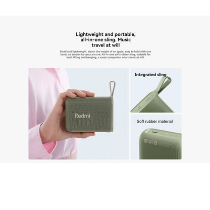 Enceinte Bluetooth Portable Étanchéité IP67 Xiaomi Redmi (Vert)