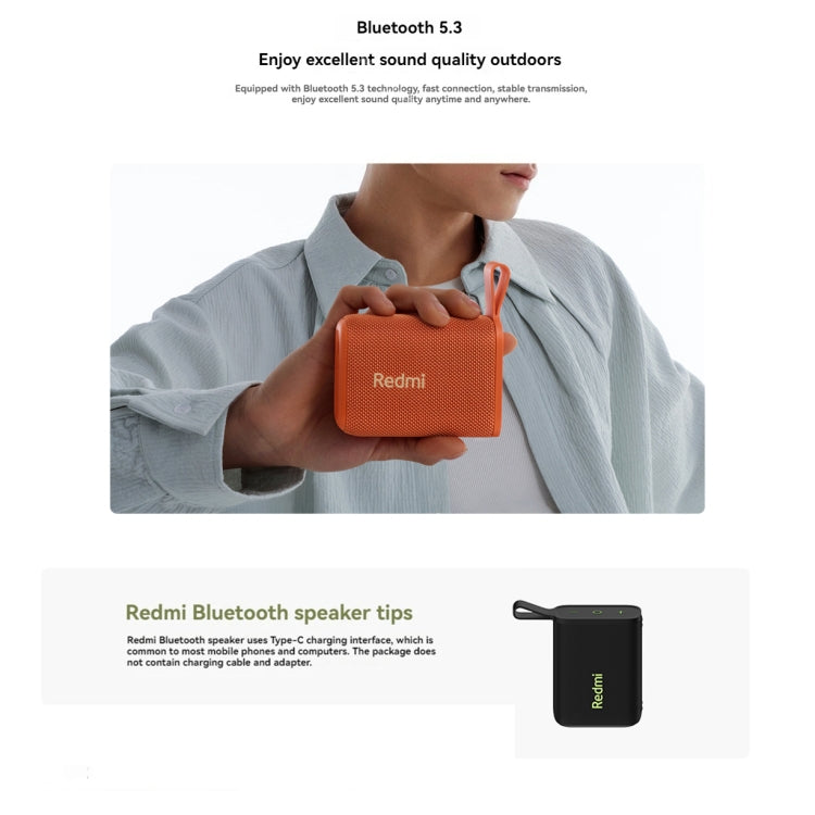 Xiaomi Redmi IP67 Waterproof Portable Bluetooth Speaker(Black)