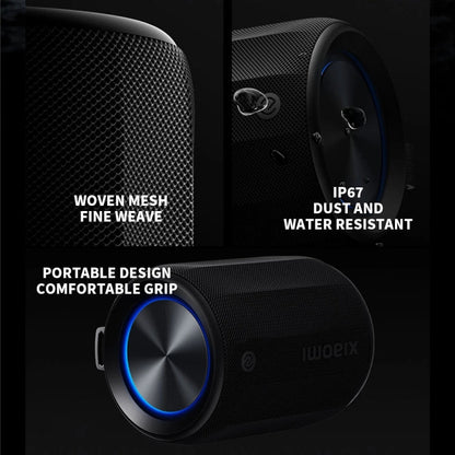 Haut-parleur Bluetooth Xiaomi Mini compatible connexion NFC (Café clair)