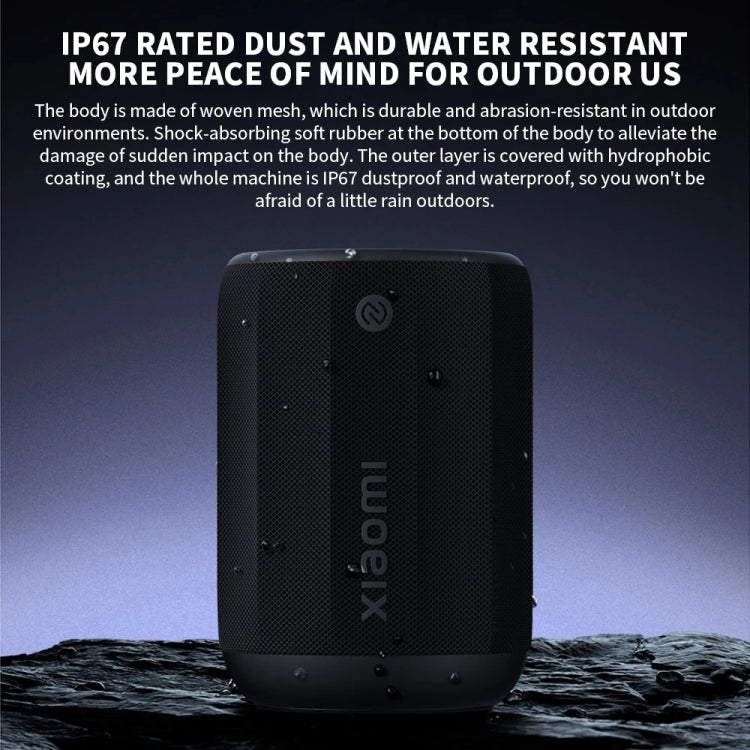 Haut-parleur Bluetooth Xiaomi Mini compatible connexion NFC (Café clair)