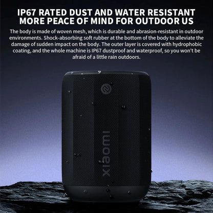 Haut-parleur Bluetooth Xiaomi Mini compatible connexion NFC (Café clair)
