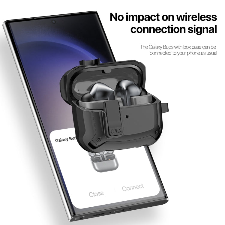 Pour la série DUX DUCIS SECH Écouteurs Samsung Galaxy Buds3 / 3 Pro Étui de Protection (Noir)