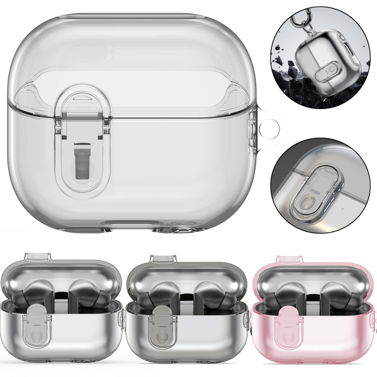 Pour Samsung Galaxy Buds3 / 3 Pro DUX DUCIS SECI Series Boîtier de protection pour écouteurs (noir transparent)