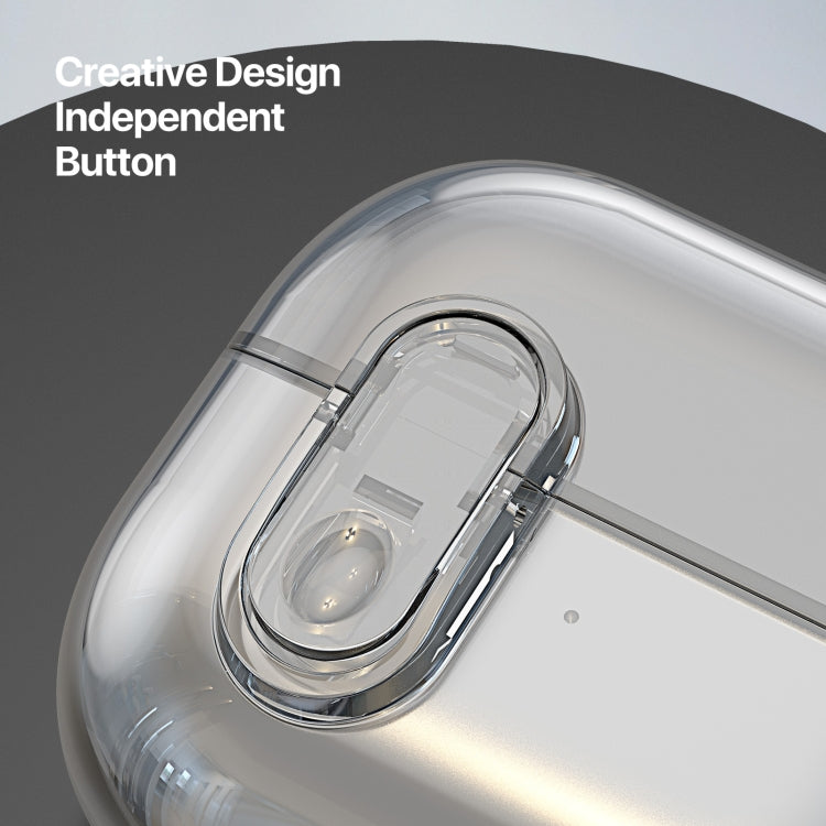 Pour Samsung Galaxy Buds3 / 3 Pro DUX DUCIS SECI Series Boîtier de protection pour écouteurs (noir transparent)