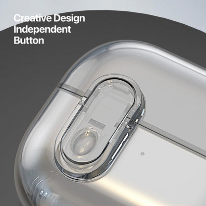 Pour Samsung Galaxy Buds3 / 3 Pro DUX DUCIS SECI Series Boîtier de protection pour écouteurs (noir transparent)