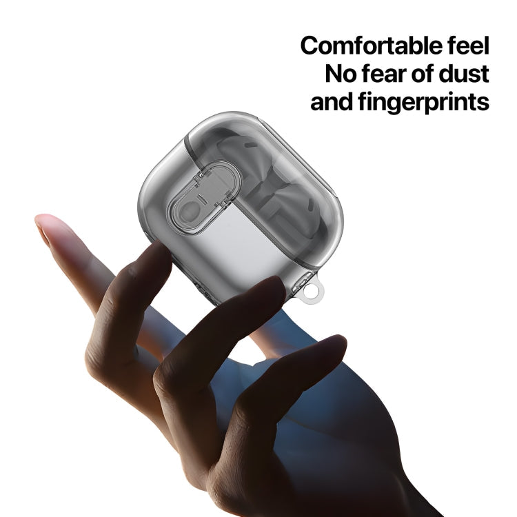 Pour Samsung Galaxy Buds3 / 3 Pro DUX DUCIS SECI Series Boîtier de protection pour écouteurs (noir transparent)