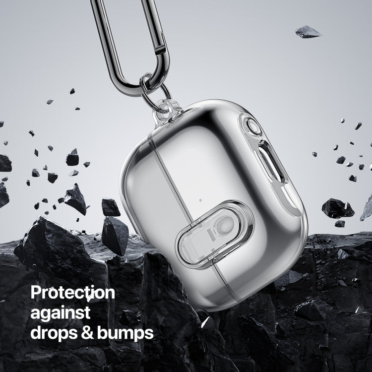 Pour Samsung Galaxy Buds3 / 3 Pro DUX DUCIS SECI Series Boîtier de protection pour écouteurs (noir transparent)