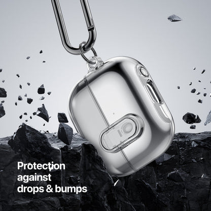 Pour Samsung Galaxy Buds3 / 3 Pro DUX DUCIS SECI Series Boîtier de protection pour écouteurs (noir transparent)