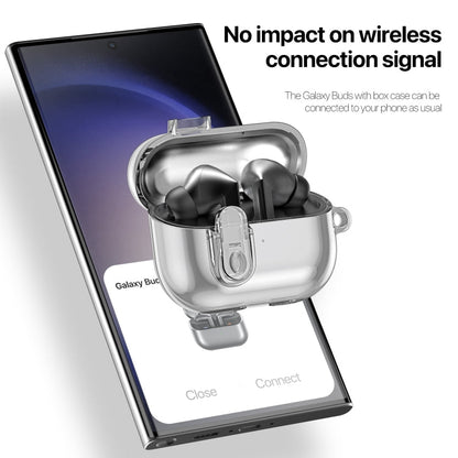 Pour Samsung Galaxy Buds3 / 3 Pro DUX DUCIS SECI Series Boîtier de protection pour écouteurs (noir transparent)