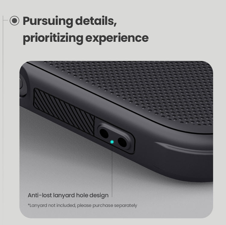 For iPhone 16 Pro Max NILLKIN Frosted Shield Pro PC + TPU Phone Case(Black)