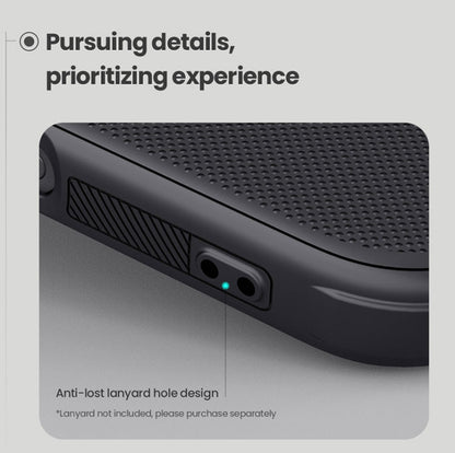 For iPhone 16 Pro Max NILLKIN Frosted Shield Pro PC + TPU Phone Case(Black)