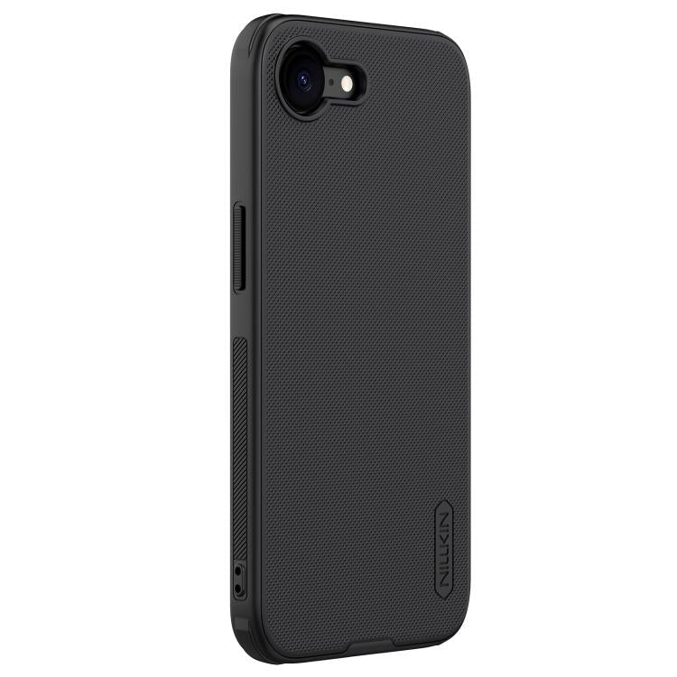 For iPhone 17e / 16e NILLKIN Frosted Shield Pro PC + TPU Phone Case(Black)