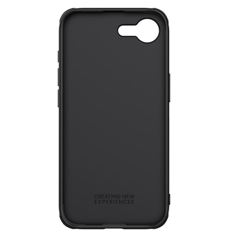 For iPhone 17e / 16e NILLKIN Frosted Shield Pro PC + TPU Phone Case(Black)