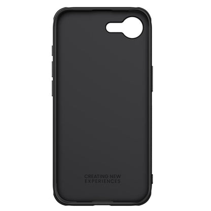 For iPhone 17e / 16e NILLKIN Frosted Shield Pro PC + TPU Phone Case(Black)