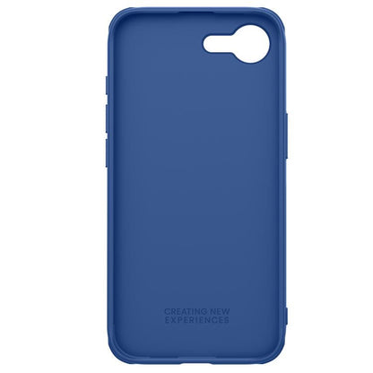 For iPhone 17e / 16e NILLKIN Frosted Shield Pro PC + TPU Phone Case(Blue)