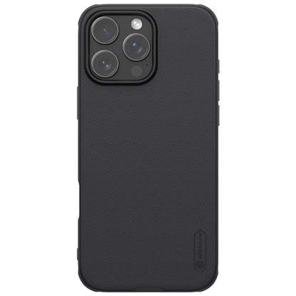 For iPhone 16 Pro NILLKIN Frosted Shield Pro Magnetic Magsafe Phone Case(Black)