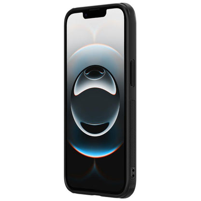 Pour iPhone 16e NILLKIN Frosted Shield Pro Magnetic Magsafe Coque de Téléphone (Noir)