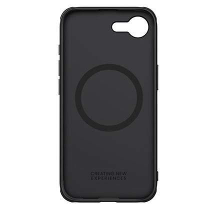 Pour iPhone 16e NILLKIN Frosted Shield Pro Magnetic Magsafe Coque de Téléphone (Noir)