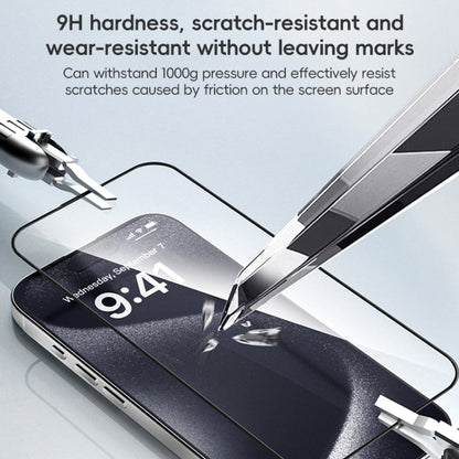 For iPhone 16 Pro ZGA 0.33mm 2.5D Anti-static HD Tempered Glass Film