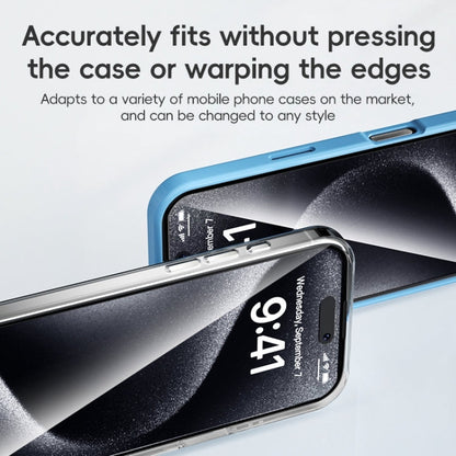 For iPhone 16 Pro ZGA 0.33mm 2.5D Anti-static HD Tempered Glass Film