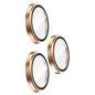 For iPhone 16 Pro / 16 Pro Max ZGA AR Eagle Eye Phone Lens Film(Gold)
